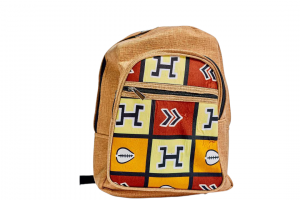 Afrikanischer Rucksack im modernen Ethno-Design